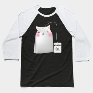 Meow tea Baseball T-Shirt